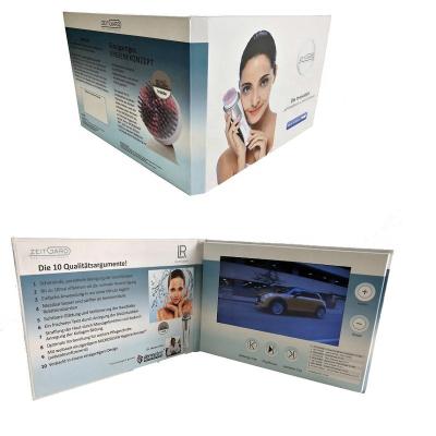 China Europe Brochure Video Box for sale