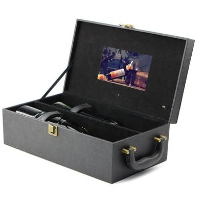 China Agriculture Video Wooden Gift Box 7 Inch LCD Display for sale