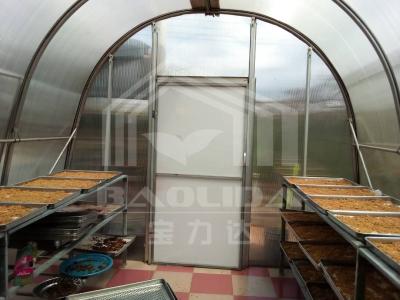 China PC Board Drying Greenhouse with Ventilation Equipment for Efficient Herb and Vegetable Drying for sale