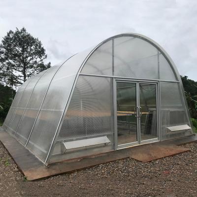 China Smart Drying Greenhouse with PC Board and Ventilation for High-Quality Herb Preservation for sale