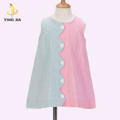 China Wholesale Breathable Cheap Baby Girl Dress Summer Toddler Girl Sleeveless Dresses for sale