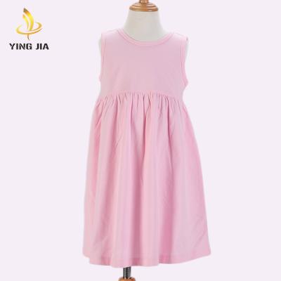 China 2020 New Summer Breathable Baby Dress Toddler Girls Summer Princess Dress Kids Baby Party Sleeveless Dresses for sale