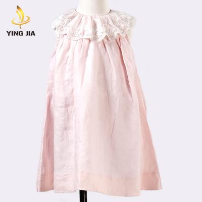 China Anti-wrinkle Girls Dresses Baby Dress Design Kids Children Dresses Lace Up OEM Service Dress Little Girls Wedding Princess Dress for sale