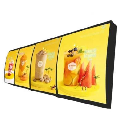 China KFC MC fast food high brightness menu display LED light box hot sale KFC McDonald's menu food board sign outdoor and indoor sign large order light box for sale