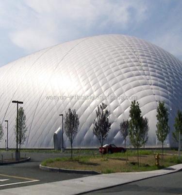 China Exhibition hall Sports air supported dome construction PVC fabric giant inflatable tent for sale