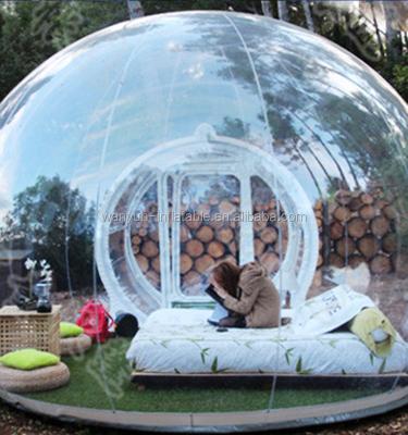 China Outdoor inflatable transparent bubble tent inflatable bubble tent for rent for sale