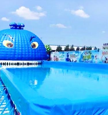 China PVC inflatable wave swim pool surf making machine for swimming pool, tsunami pool wave system for sale for sale