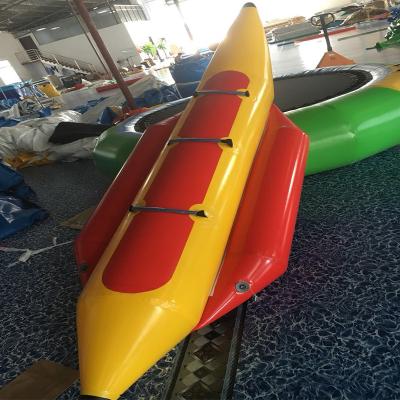 China Inflatable Water Sport Game Banana Boat Professional Manufacturer PVC Inflatable Boat for 10 Persons for sale