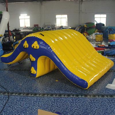 China Inflatable Water Totter Slide Seesaw Inflatable Floating Water Toys For Kids And Adults for sale