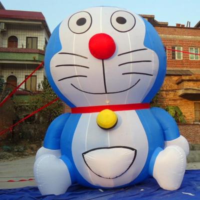 China Customized Inflatable Cartoon Model Inflatable Doraemon Cartoon Characters For Advertising for sale