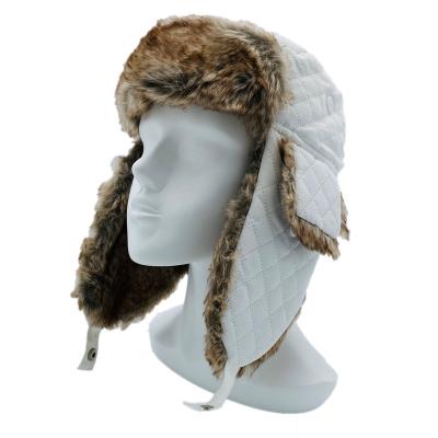 China COMMON high quality winter warm earflap Russian style military fur hat for sale