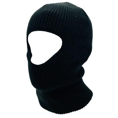 China COMMON Wholesale Knitted Solid Color 1 Hole Sports Skull Face Print Balaclava Ski Mask for sale