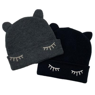 China COMMON Warm Sale Winter Custom Promotional Kids Cute Hat for sale