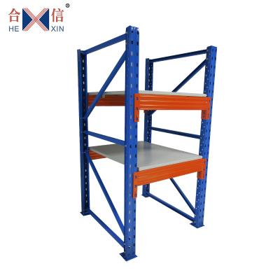 China Corrosion Protection Heavy Duty Warehouse Rack Rack Industrial Cold Rolled Steel Shelving Rack for sale