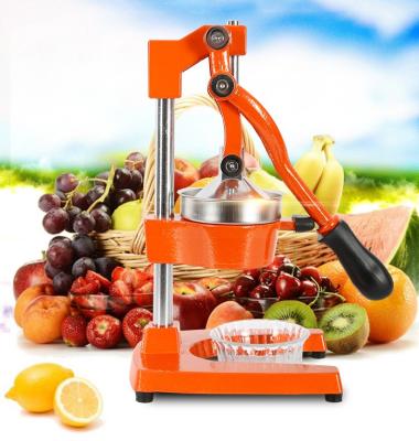 China Machinery Repair Shops Orange Juice Squeezer Hand Squeezer Citrus Squeezer Cast Iron Extractor for sale