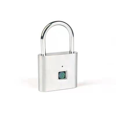 China Hot Sale Briefcase/Cabinet/Luggage/Bike/Refrigerator Bag/Door Smart Padlocks Fingerprint Protection Lock With Wholesale Price for sale