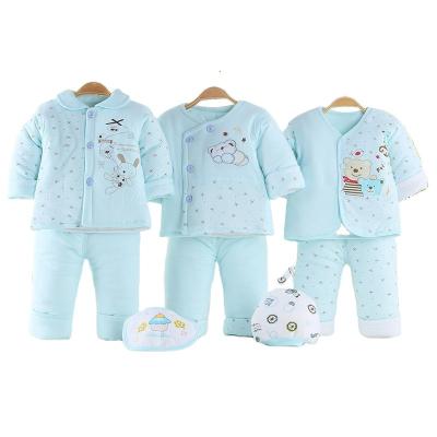 China Breathable Factory Supply Newborn Body Cotton Suit Baby Essentials Set Newborn Body Suit for sale