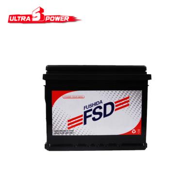 China Good quality DIN standard 12V 54AH maintenance free battery car battery for sale