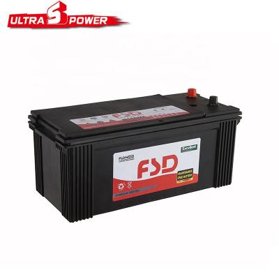 China heavy duty truck battery manufacturer maintenance free tractor battery 12v 170ah car battery for sale