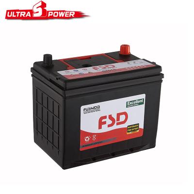 China Maintenance Free Car Battery 12v 70ah Calcium Lead Material Car Battery for sale