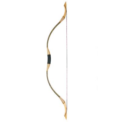 China HORSEARCHERS SHOOTING Traditional Wooden Handmade Bow Recurve Fiberglass Bow For Archery Practice for sale