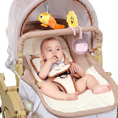 China Mini Silent Fan Portable Cooling Fan Mini Baby Stroller Fan for sale