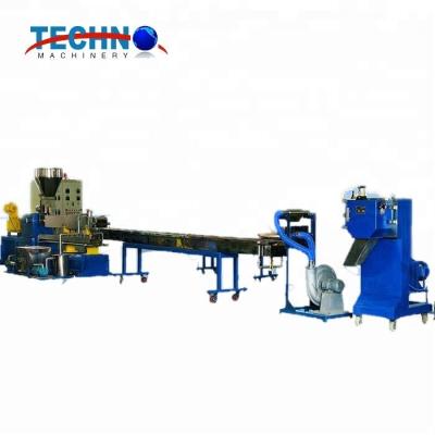 China High Efficiency PE PP Compacting PP / Agglomeration And Plastic Pelletizing Line for sale