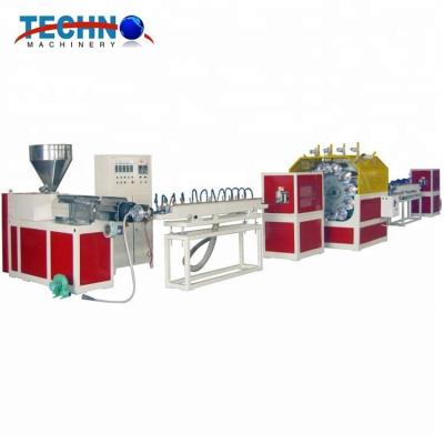 China Coal Mining / Petroleum / Chemical Industry / Irrigation / Construction PVC Garden Hose Production Line / PVC Soft Wire Reinforced Pipe Making Machine for sale