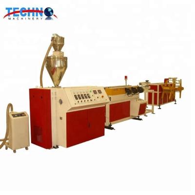 China Pipe flexible single wall corrugated tube/flexible pipeline/conduit pipe electrical wiring production line/pipe electrical wiring machine for sale