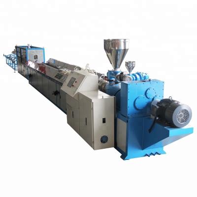 China Profile PVC Profile Extruding Machine Line For Decking / Plastic Curling Profile Making Machine for sale