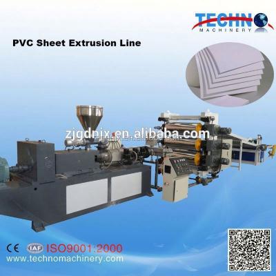 China Sheet Color PVC Flexible Sheet Plastic Calendering Machine for sale