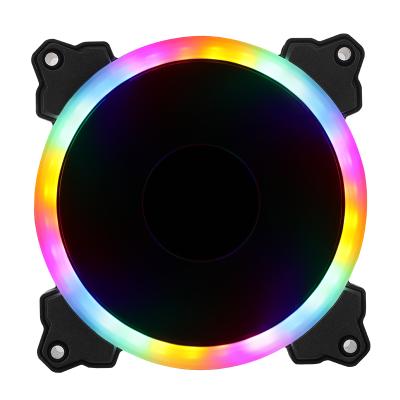 China Double Sided Ignition Light Wing Rgb Case Fan 120mm Led Computer Case Desktop Computer Case Fan Segotep for sale