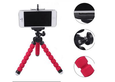 China Sponge Octopus Tripod Universal Lazy Phone Holder Portable Camera Tripod with Phone Clip for sale