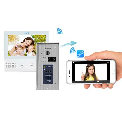 China Waterproof / Waterproof Connection IP Video Intercom For Building Connection Home for sale