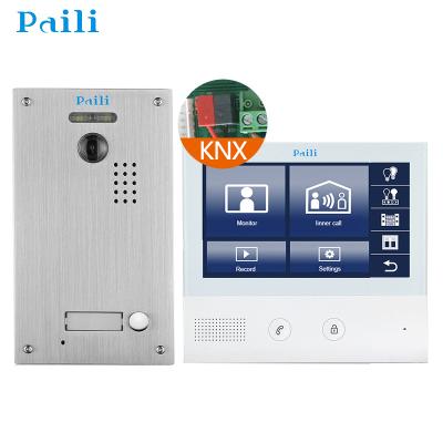 China Home Security System 2 WIRE KNX/EIB Home Automation System KNX Room Controller In Smart Home System Automation Video Door Phone for sale