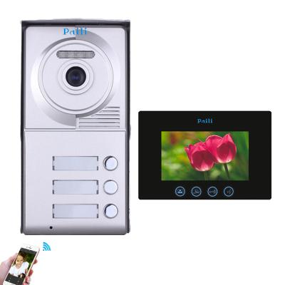 China Open Paili Brand Video IP Video Door Bell Intercom Door Phone for Apartment with Night Vision for sale