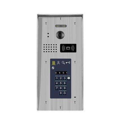 China Two Way Multi Voice Apartment Door Phone Video Intercom For Building System 4.3 Inch Video Intercom For 15 Family for sale