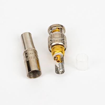 China rf good quality manufacture american style connector kits rf-kabel solderless bnc connector coaxiale connectoren rf-kabel for sale