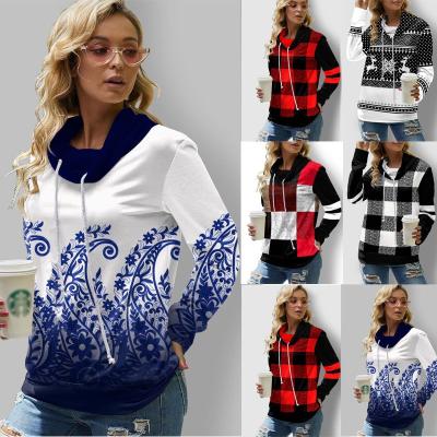 China 2021 Autumn Viable Women Clothes Fahsion Culture Long Sweatshirt Pullover Sheath Women's Hoodies Sweatshirts for sale