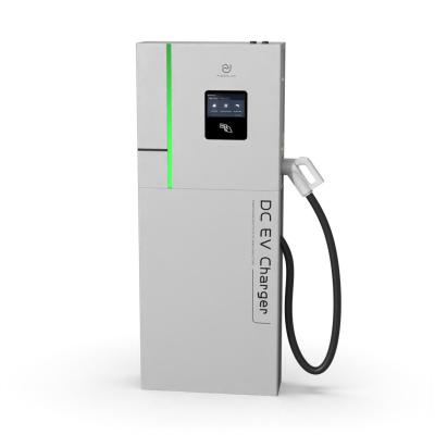 China Charging Electric Car Charging 30kw Wallbox Dc Ev Charger Wall Mounted Ccs 2 Charging Station For Electric Vehicles Charging Ev Dc Charger for sale