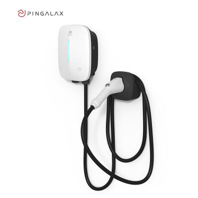 China Veichles Charging Station Type - 2 EV Charger Level 2 Wall Box 7kw Electric Car EV Charger With Rfid Electric Vehicle Charging Station for sale