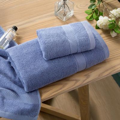 China High Quality 100% Hotel Egyptian Cotton Feeling Five Star Hotel Hand Bath Towel Sets Face Towels for sale