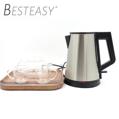 China Manufacturer Hotel Steelel Kettles 360 Degree Base Electric Kettle Price Travel Stainless Portable Water Rotation Tea for sale