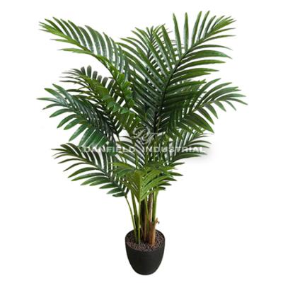 China Wholesale Home/Hotel/Office/Festival/Bonsai Tree Indoor Decoration 91.5 Cm Silk Green Palm Tree Indoor Artificial Plants for sale