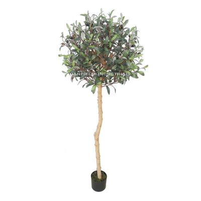 China Home/Hotel/Office/Festival/Indoor Wholesale 152cm Indoor Decorative Olive Tree Ornament Plants High Quality Artificial Decoration for sale