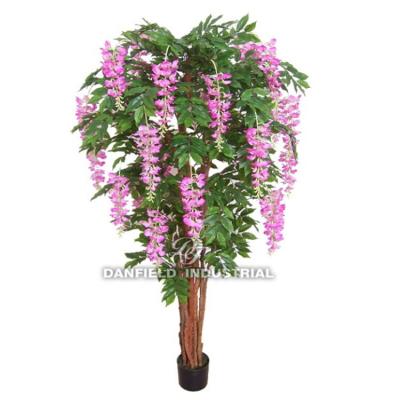 China Home/Hotel/Office/Festival/Decorative Artificial Wisteria Tree Decoration Indoor Wholesale Artificial Plants For Garden Hotel for sale