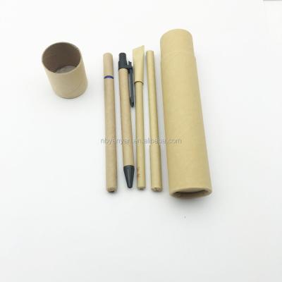 China office & Cheap school pen eco recycled advertise paper promotional pen recycle pen for sale