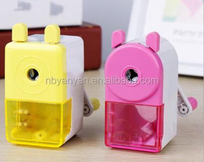 China ABS OEM Office School Students Mechanic Manual Pencil Sharpener Cheap Price Made in China for sale