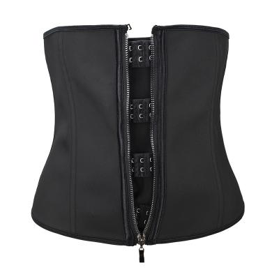 China Customized Flexible QUICK DRY Waist Trainer Belt Bone Body Shaper Slimming For Ladies 9 Latex Corset Waist Trainer Women for sale