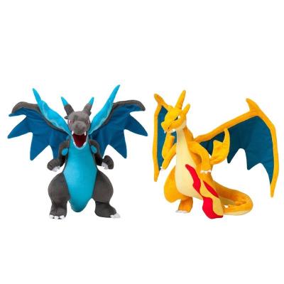 China XUX Cartoon Boutique Mega Fire Dragon Plush Toy 25cm Animals Stuffed Plush Toy For Kids PP Cotton Filled for sale